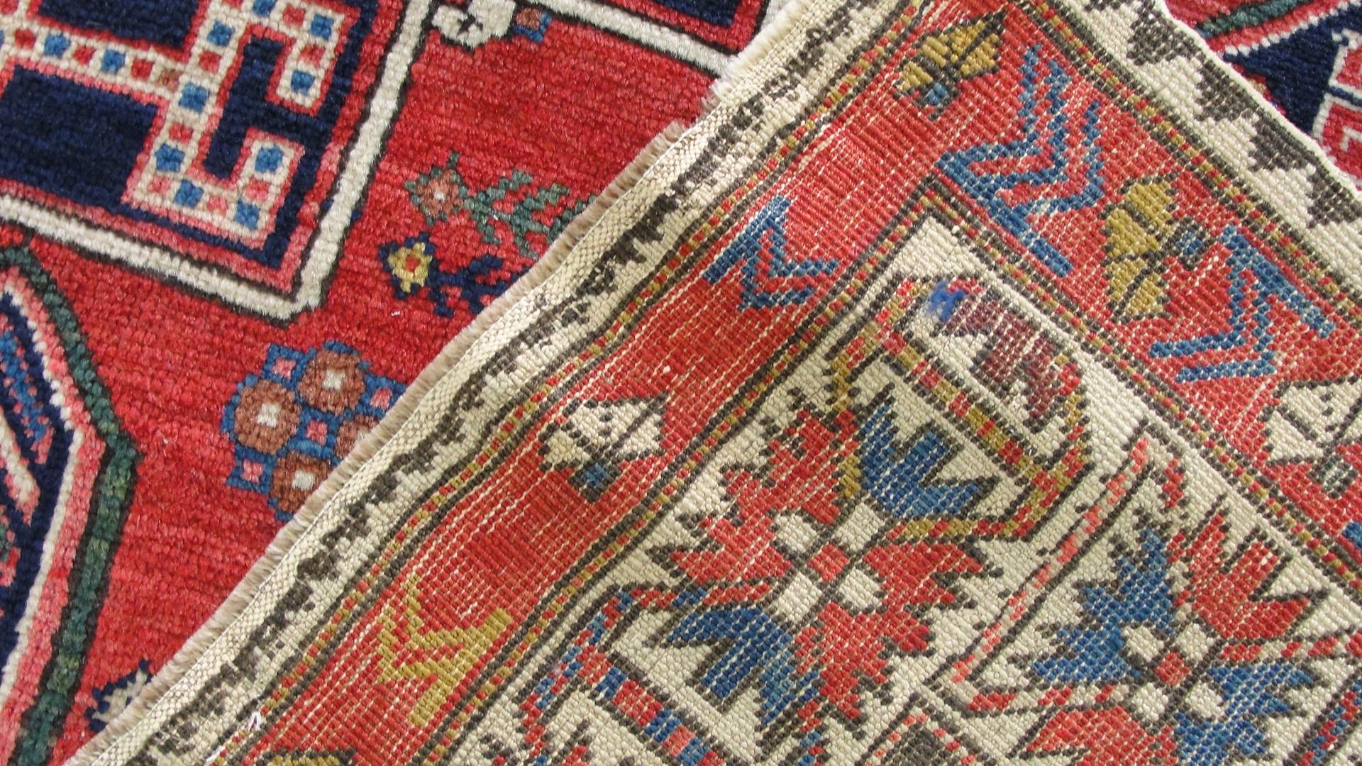 The historic Khanate or administrative district of Shirvan produced many highly decorative antique rugs that have a formality and stylistic complexity that is found in few rugs from the Caucasus. The depth of colors, the complexity of the