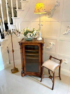 Unusual Antique Victorian Music Chair