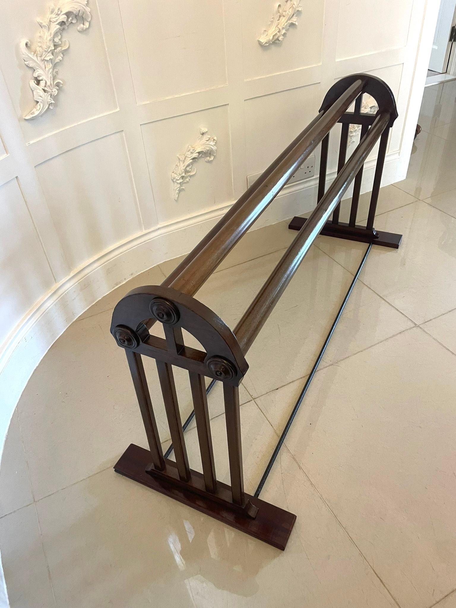 Other Unusual Antique Victorian Quality Mahogany Saddle Stand/Rack