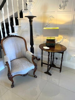 Unusual Antique Victorian Quality Oak Coaching Table