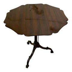 Unusual Antique Victorian Quality Rosewood Centre Table