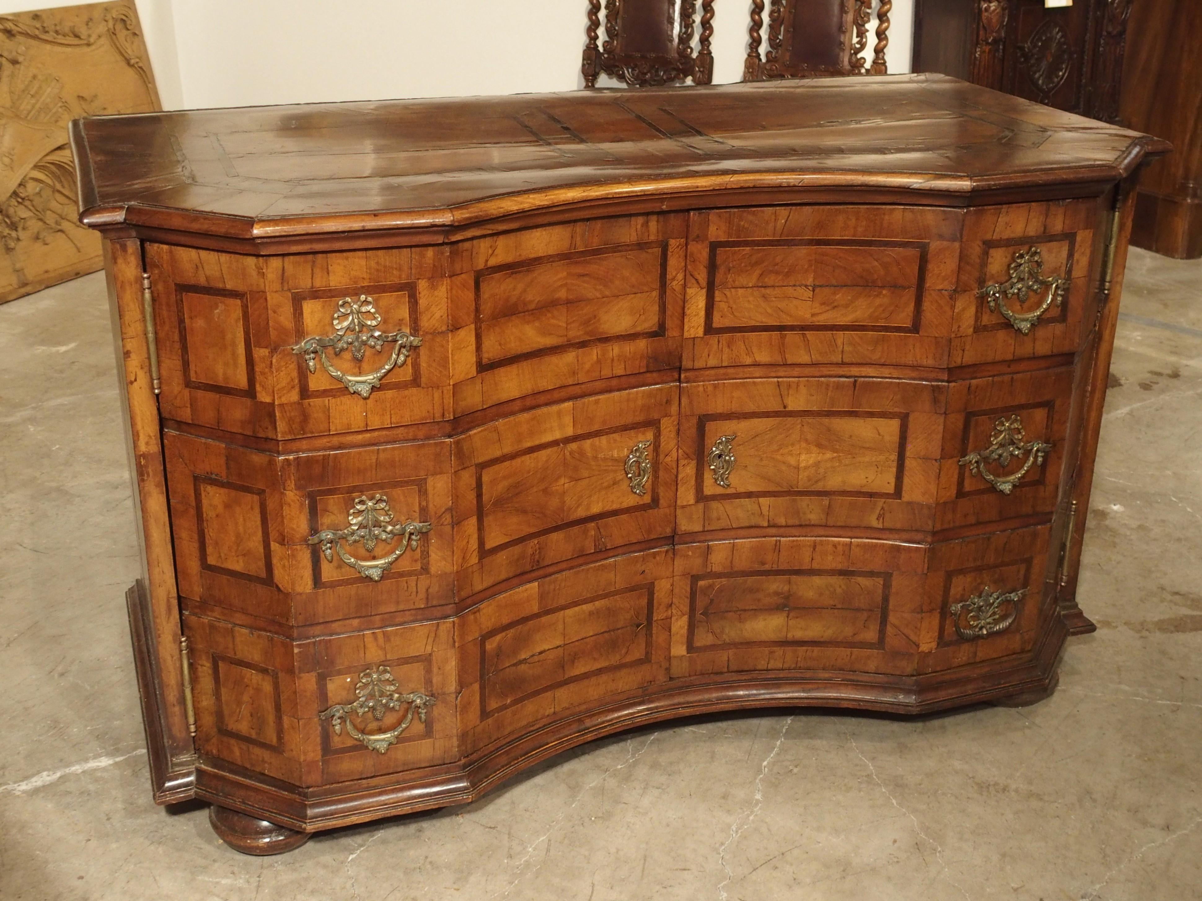 Unusual Antique Walnut “Commode Buffet” from Southern Germany, circa 1760 7