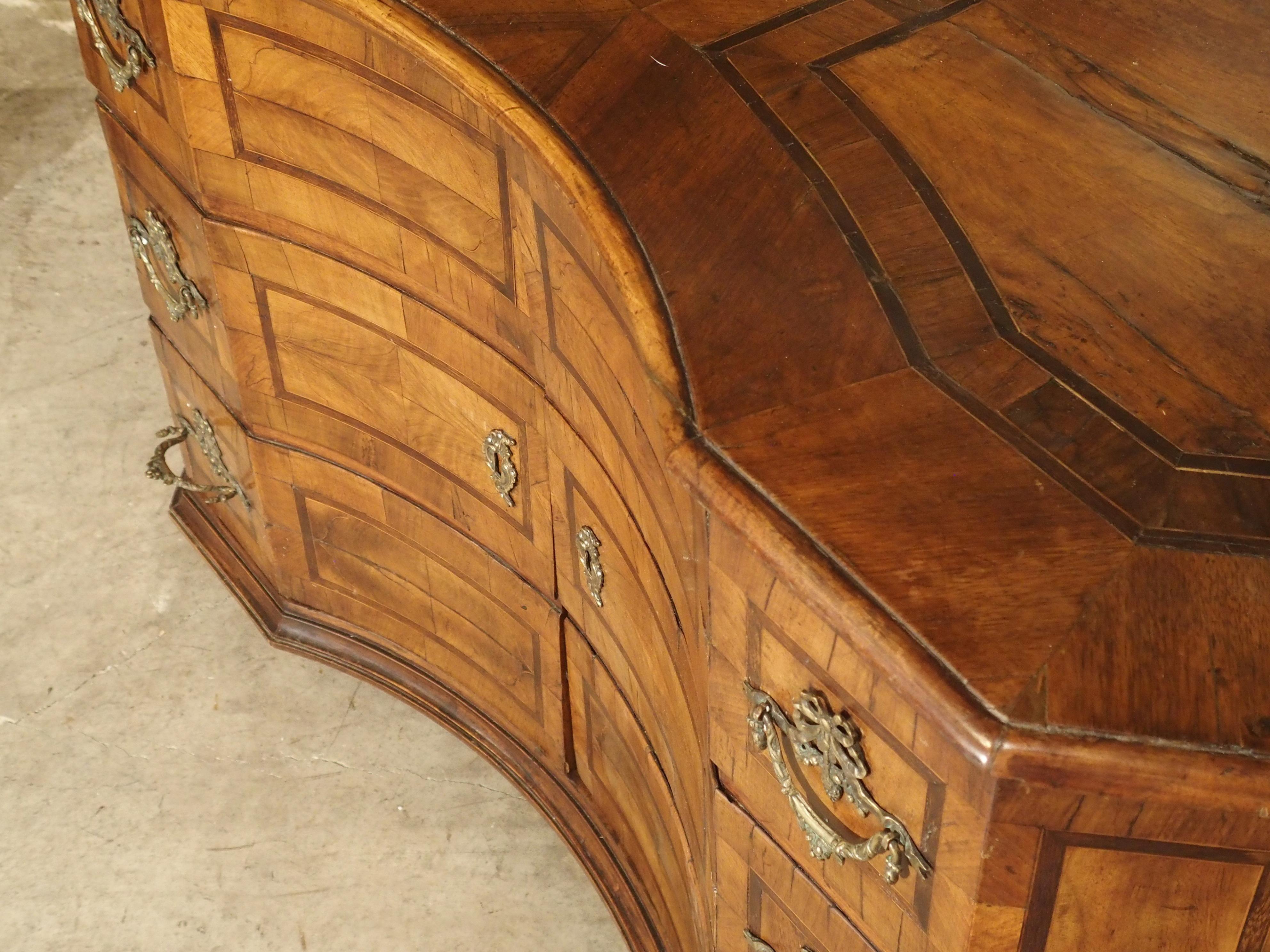 Unusual Antique Walnut “Commode Buffet” from Southern Germany, circa 1760 3