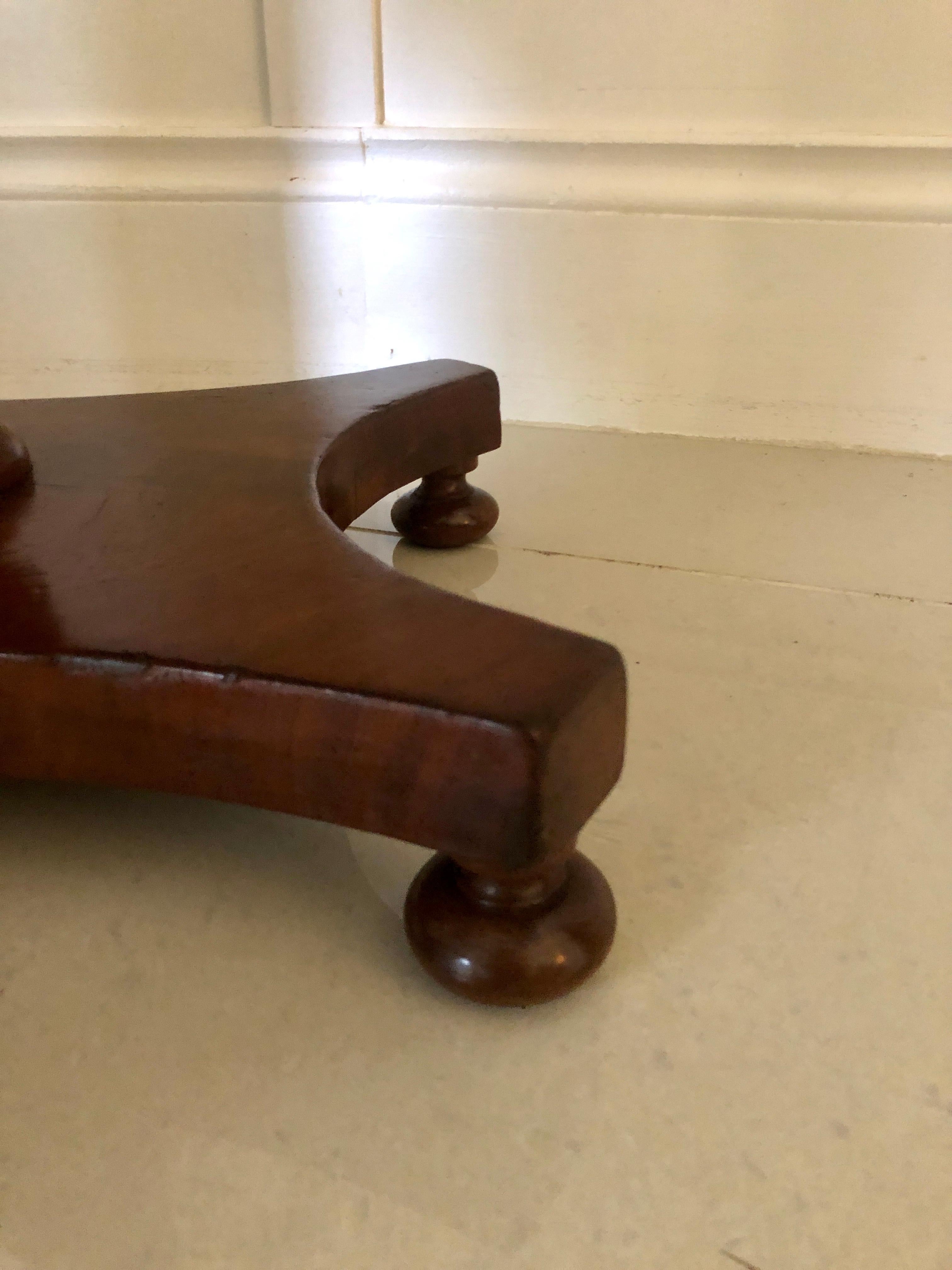 19th Century Unusual Antique William IV Satinwood Inlaid Lamp Table