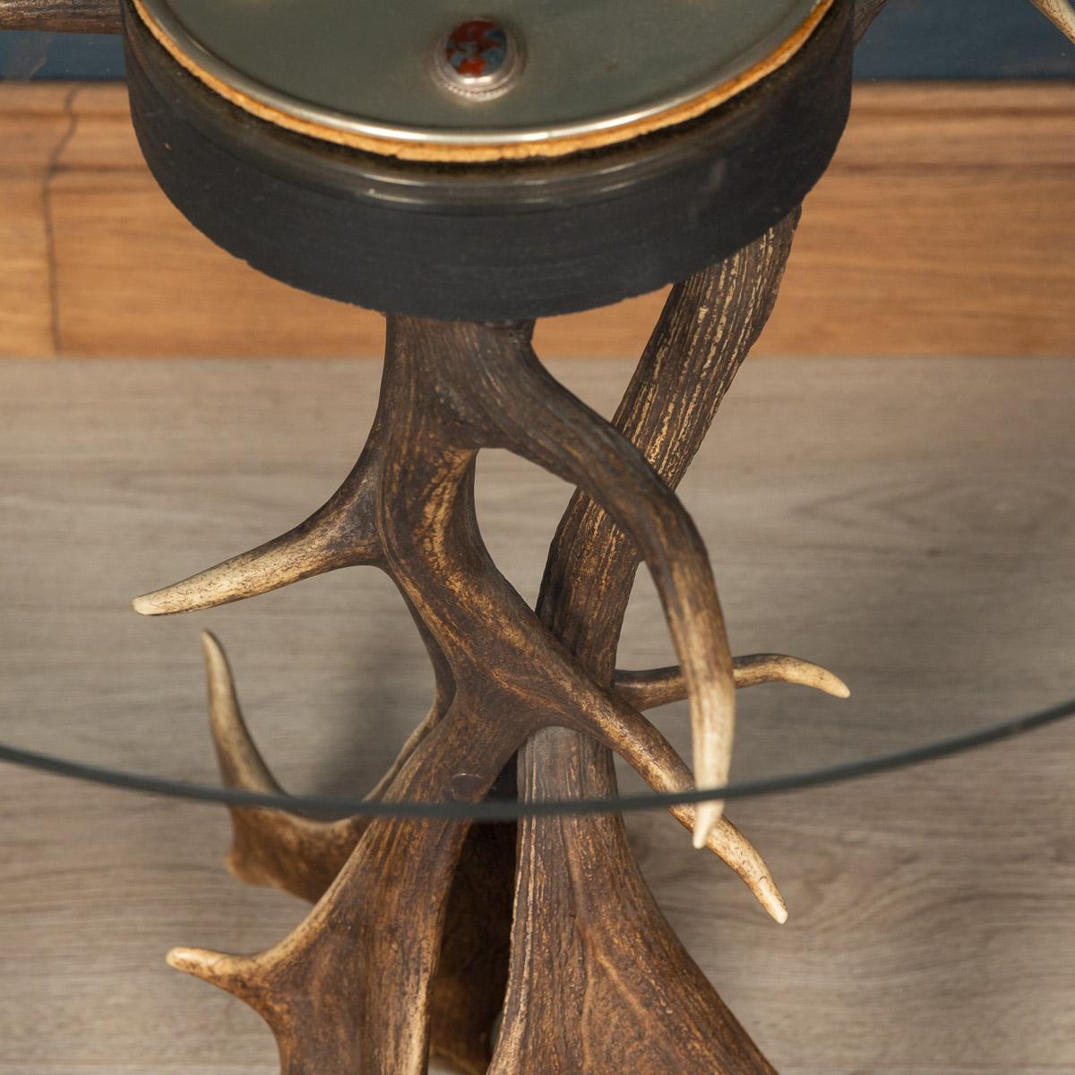 Unusual Antler Horn Side Table by Anthony Redmile, London, circa 1970 1