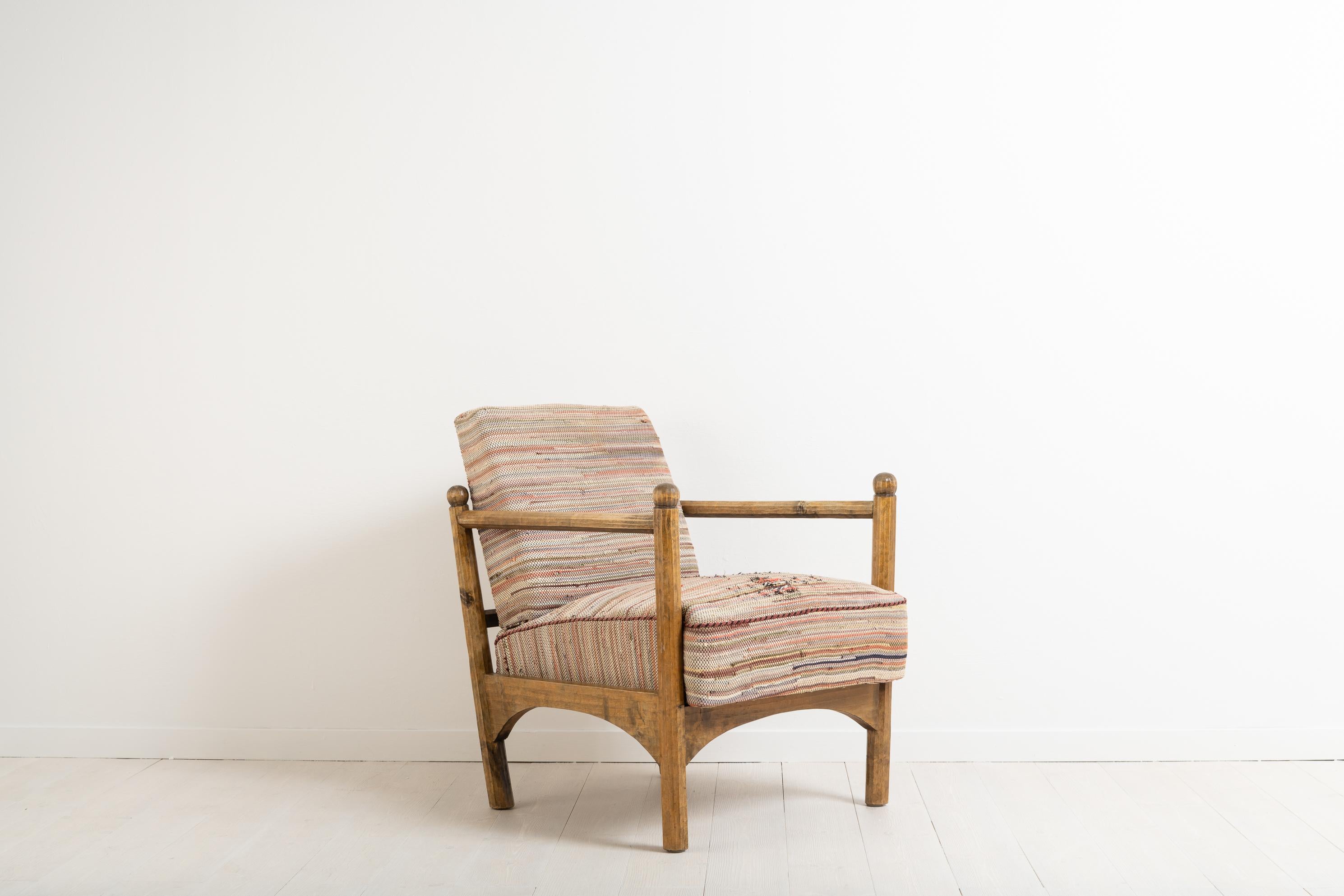 Unusual Armchairs Swedish Grace from the Early 20th Century 1