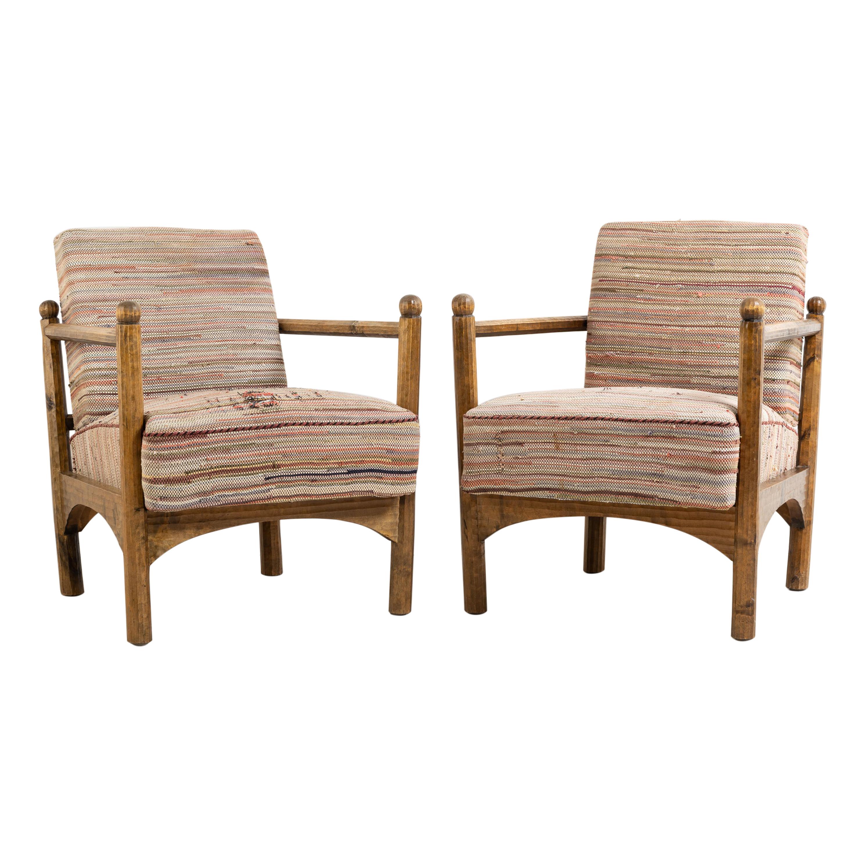 Unusual Armchairs Swedish Grace from the Early 20th Century