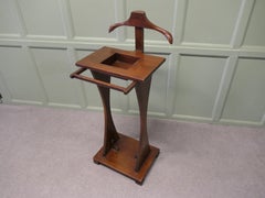 Unusual Art Deco Gentleman’s Suit Hanger or Night Stand A very useful piece