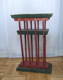 Ungewöhnlicher Art Deco Limed Smoking / Planter Stand
