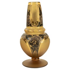 Vase inhabituel ART DECO par d'Argyl, Paris, circa 1928