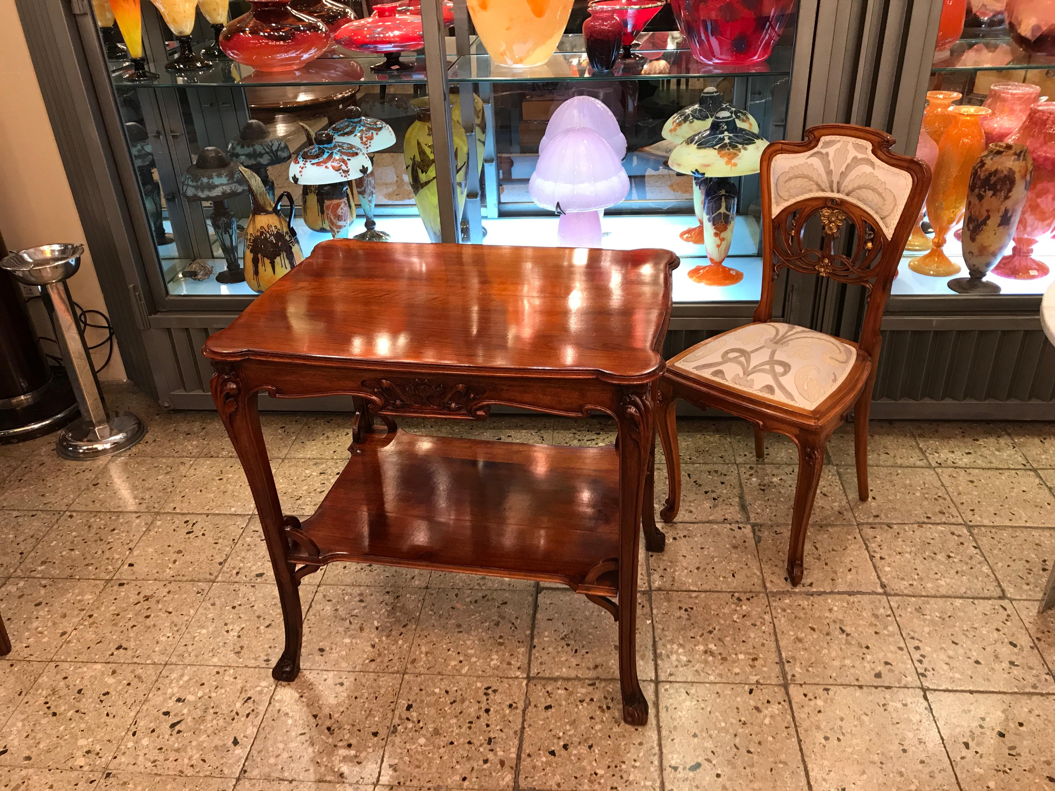 Ensemble insolite Art Nouveau, 1 canapé, 2 fauteuils, 4 chaises, Pays-Bas, France, 1900 en vente 1