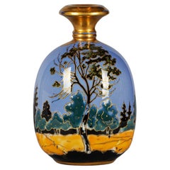 Unusual Austrian Vase, Riessner Stellmacher and Kessel, 20th century