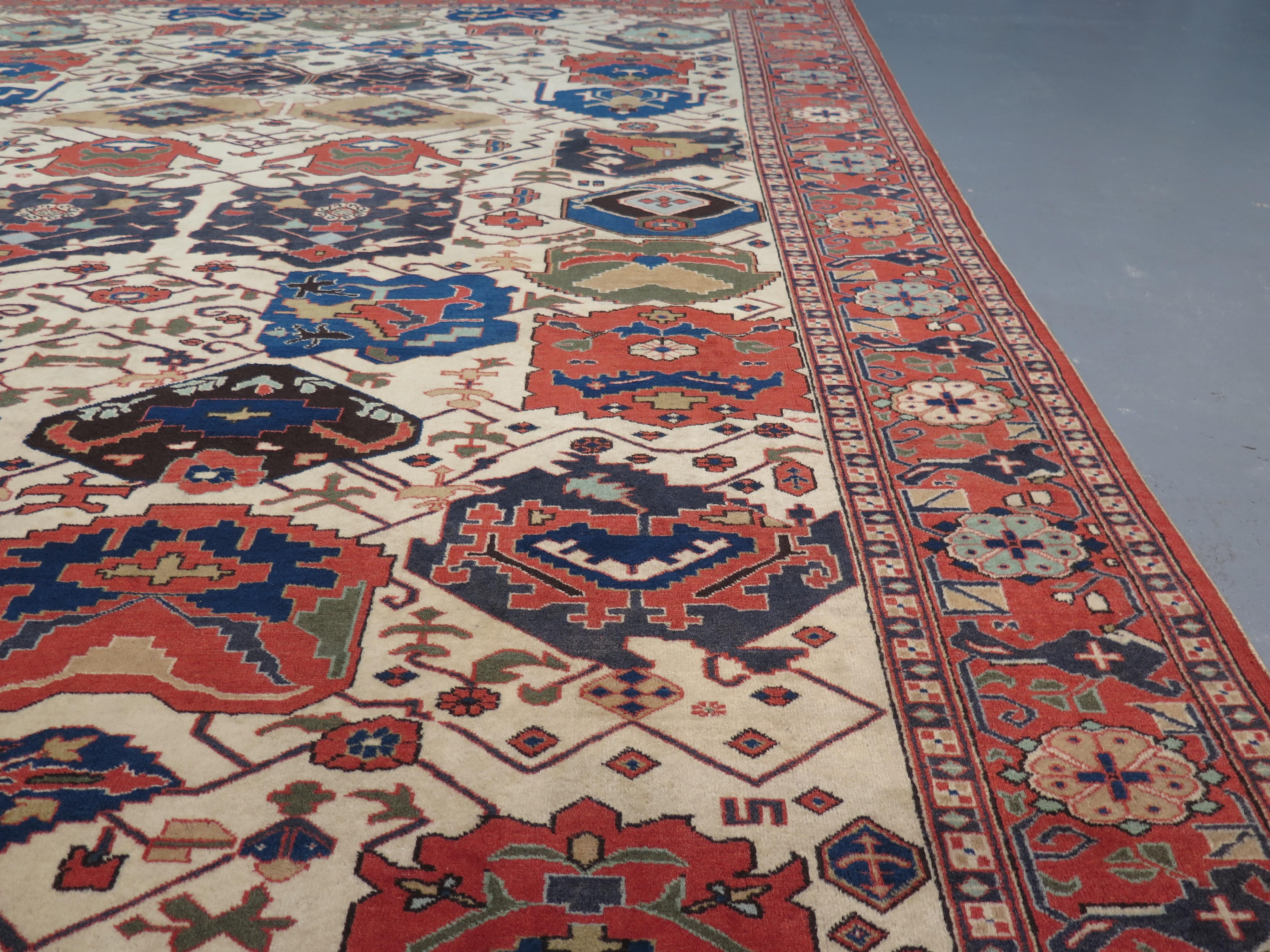 Azerbaijan has a rich history of rug weaving going back several centuries. Due to its geographic location, it stands at the crossroads of various cultures, and its carpets reflect this in their richness and beauty. As such, these pieces are highly