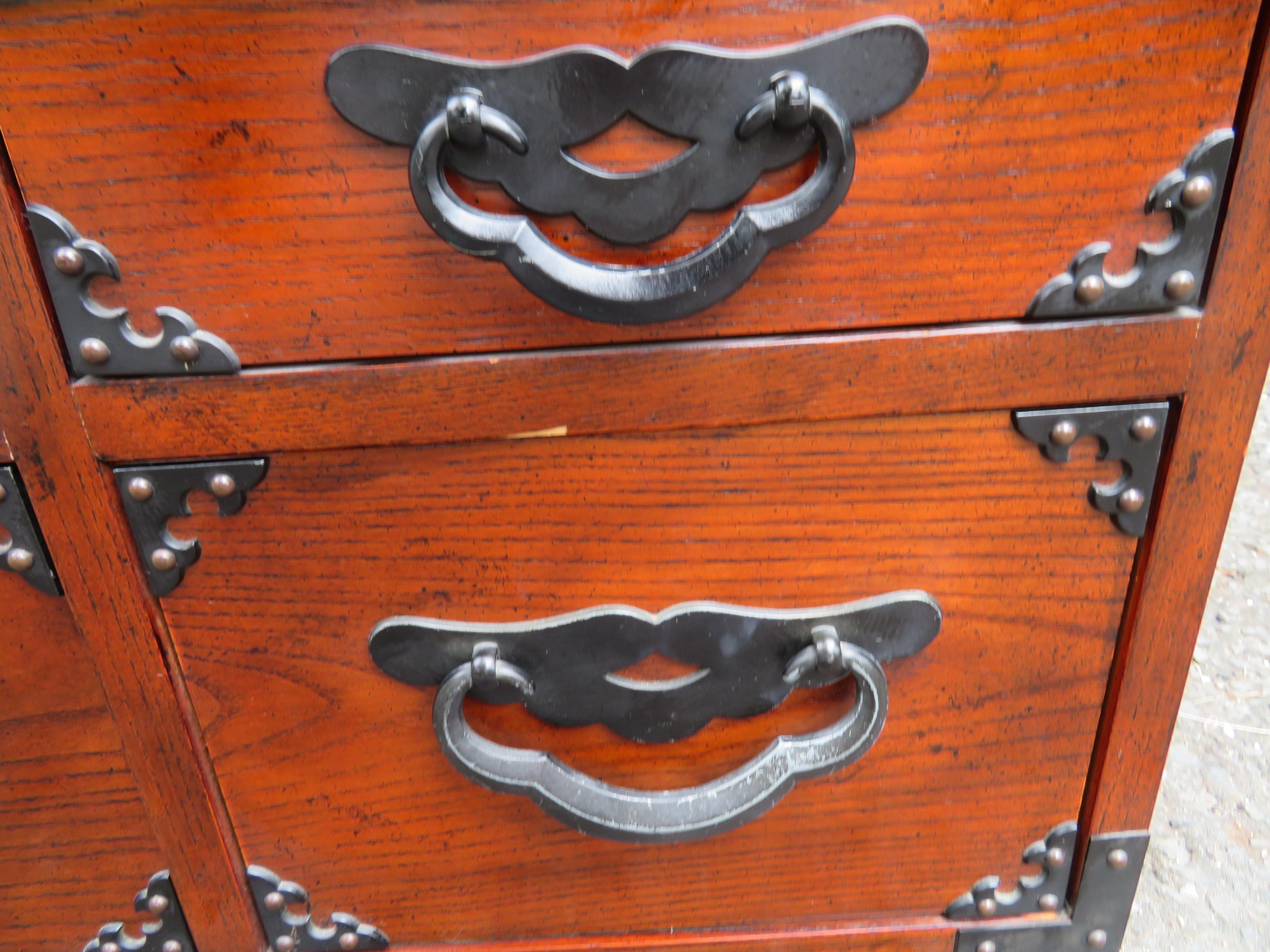 Insolito Baker Chinoiserie Modular Chest Libreria Scaffale Mid-Century Modern in vendita 4