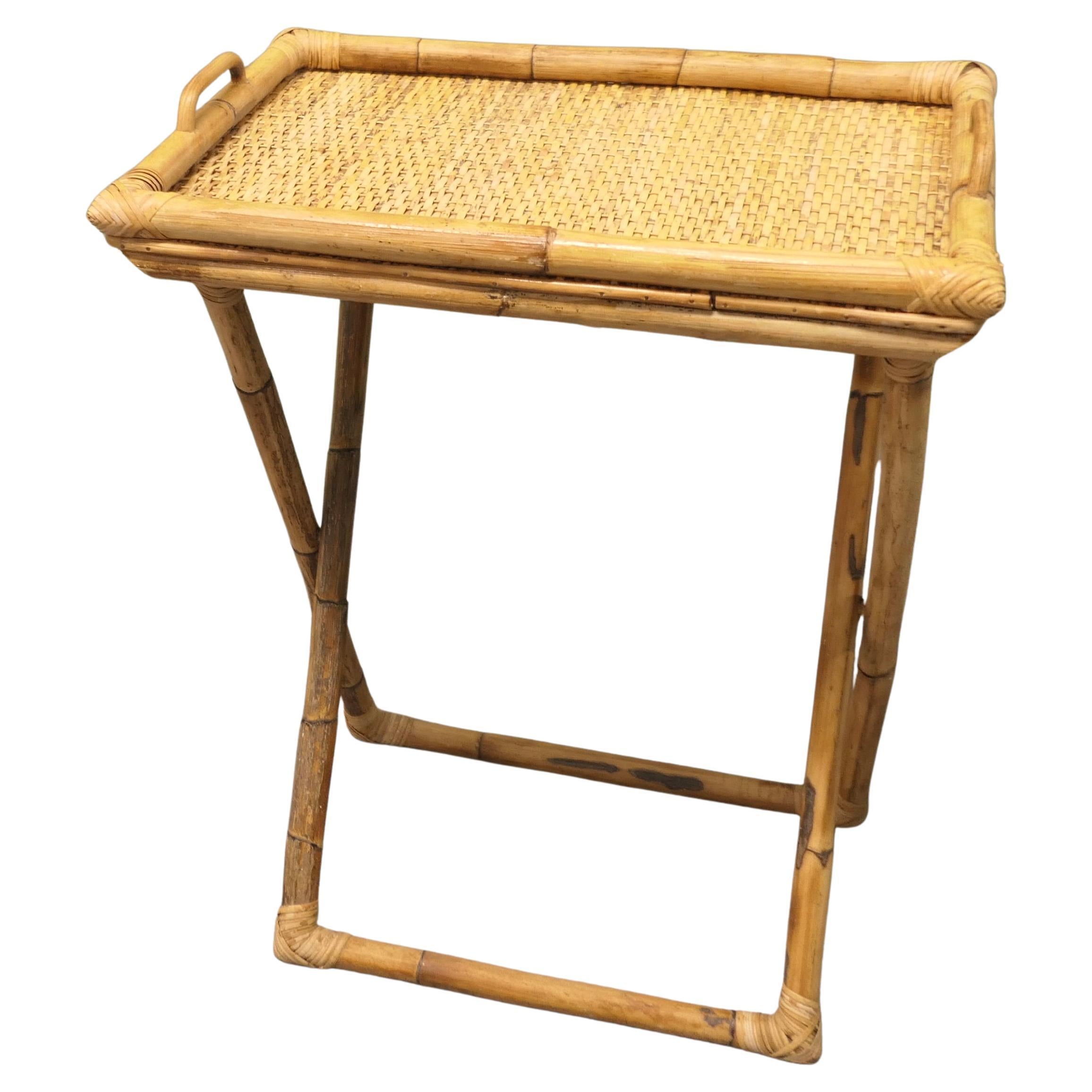 Unusual Bamboo Butlers Tray A great decorative and very useful piece