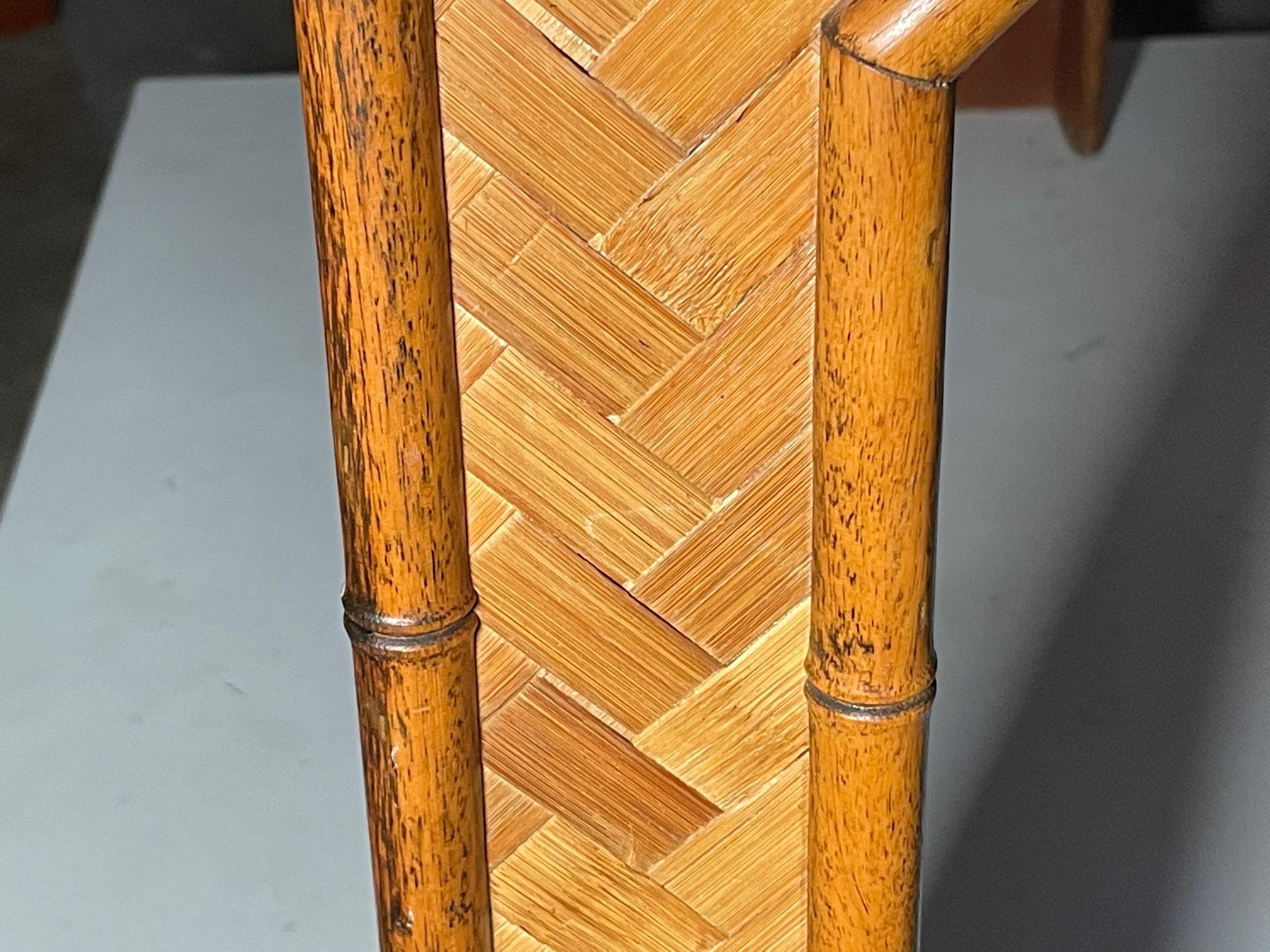 Unusual Bamboo Console Table 6