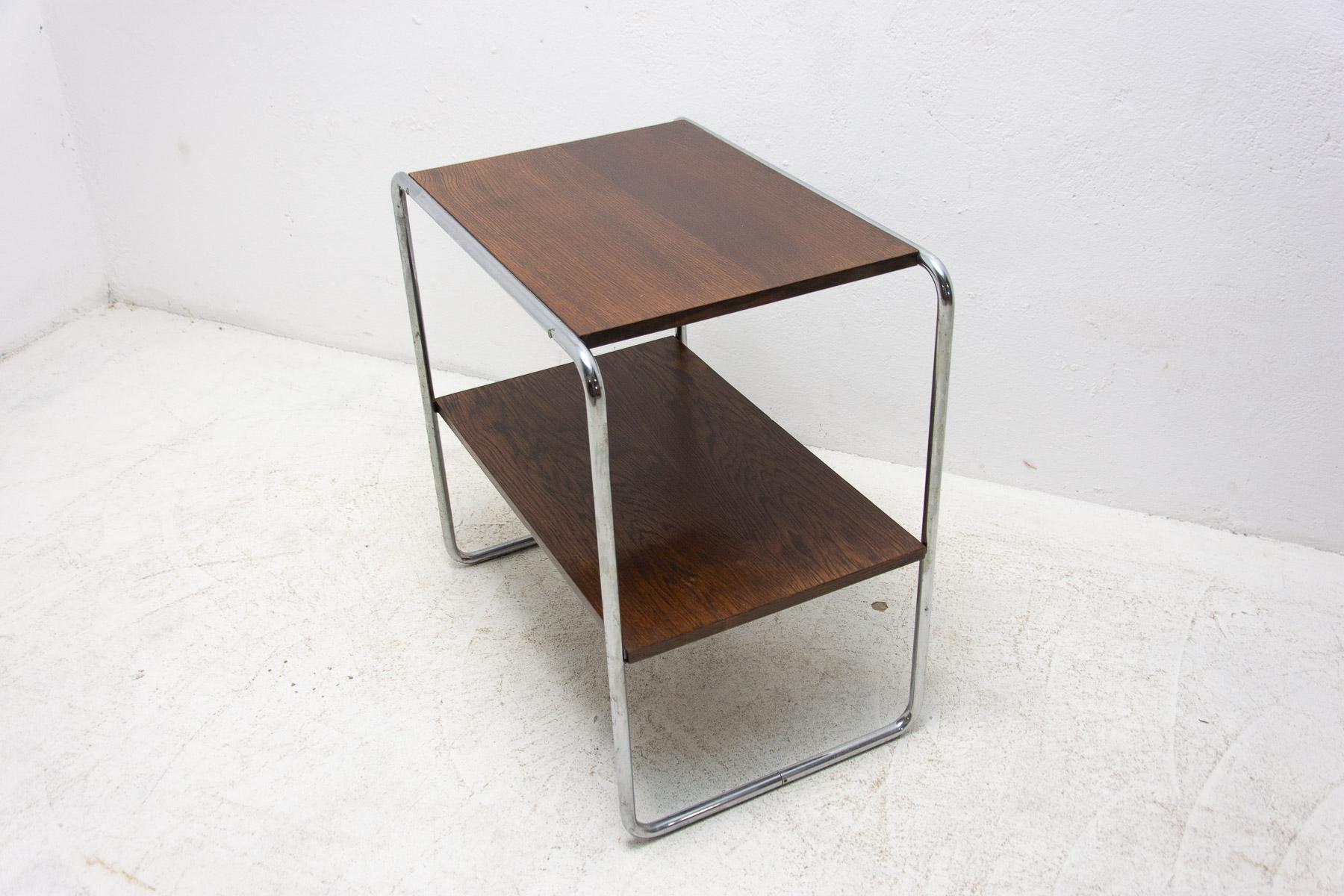 Bauhaus Side Table designed by Marcel Breuer, 1930´s In Good Condition In Prague 8, CZ