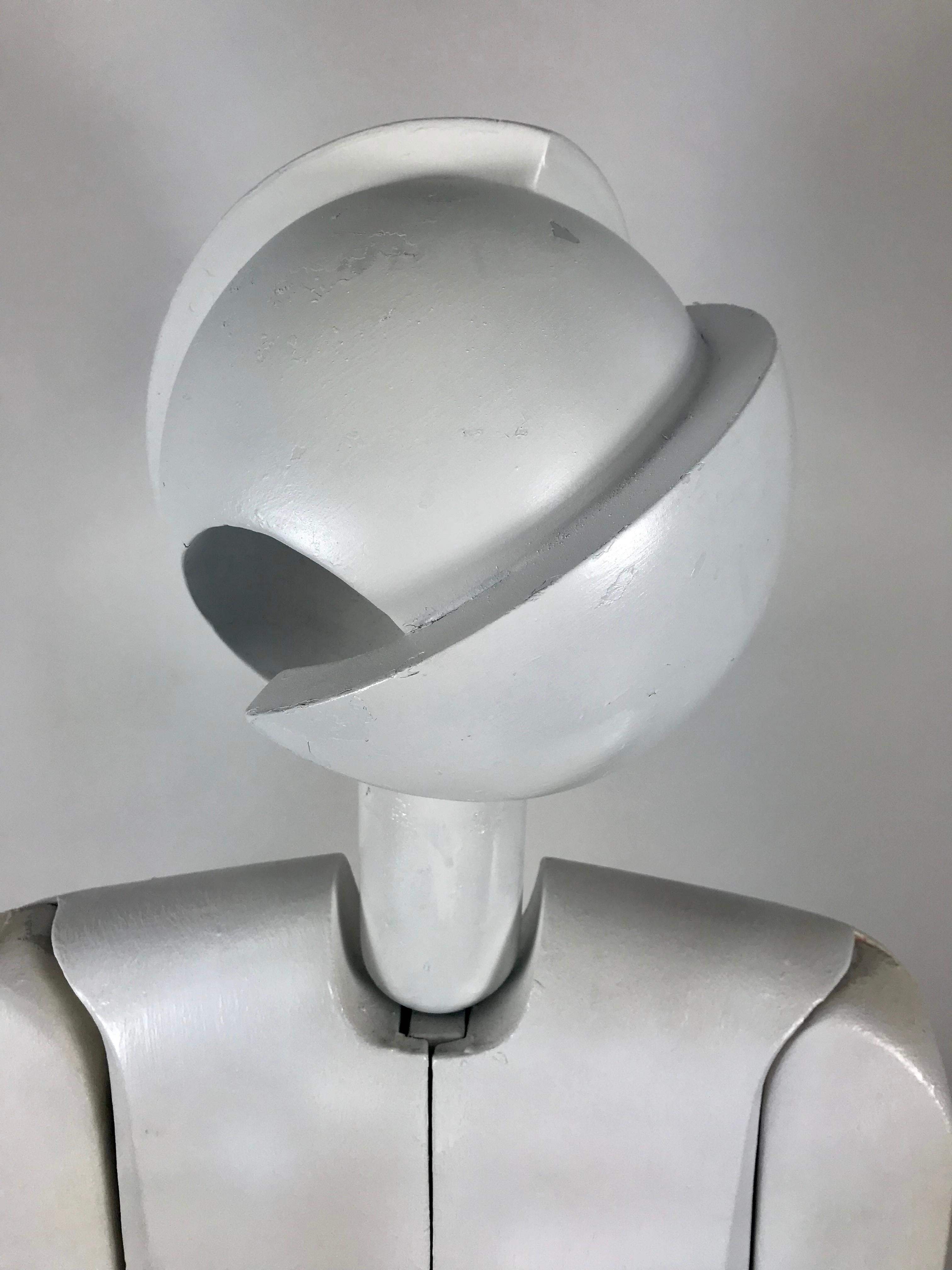 Fibre de verre Mannequin articulé cubiste inhabituel de style Bauhaus d'après Oskar Schlemmer en vente