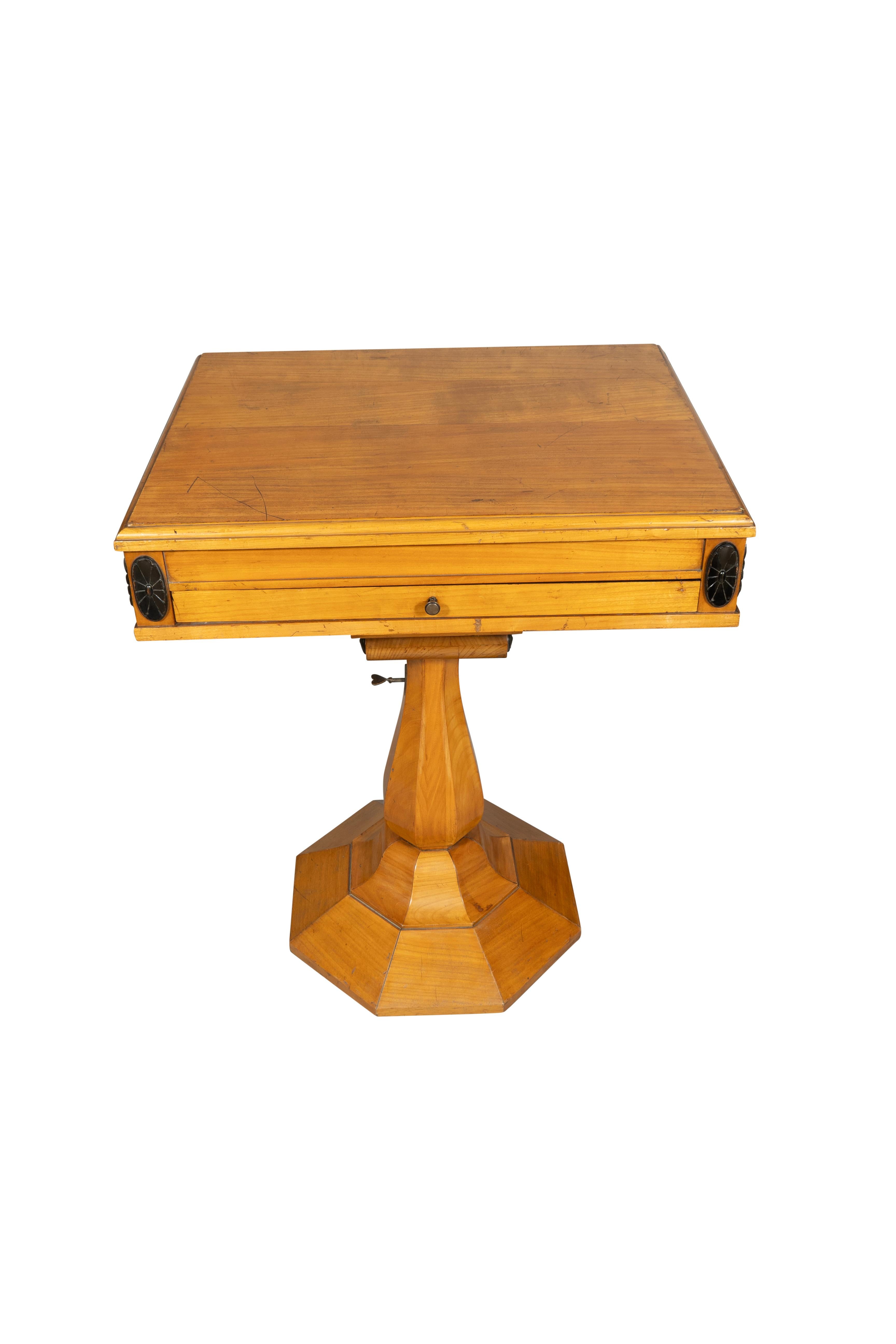 Ébénisé Stand de musique inhabituel Biedermeier Birch Quartetto en vente
