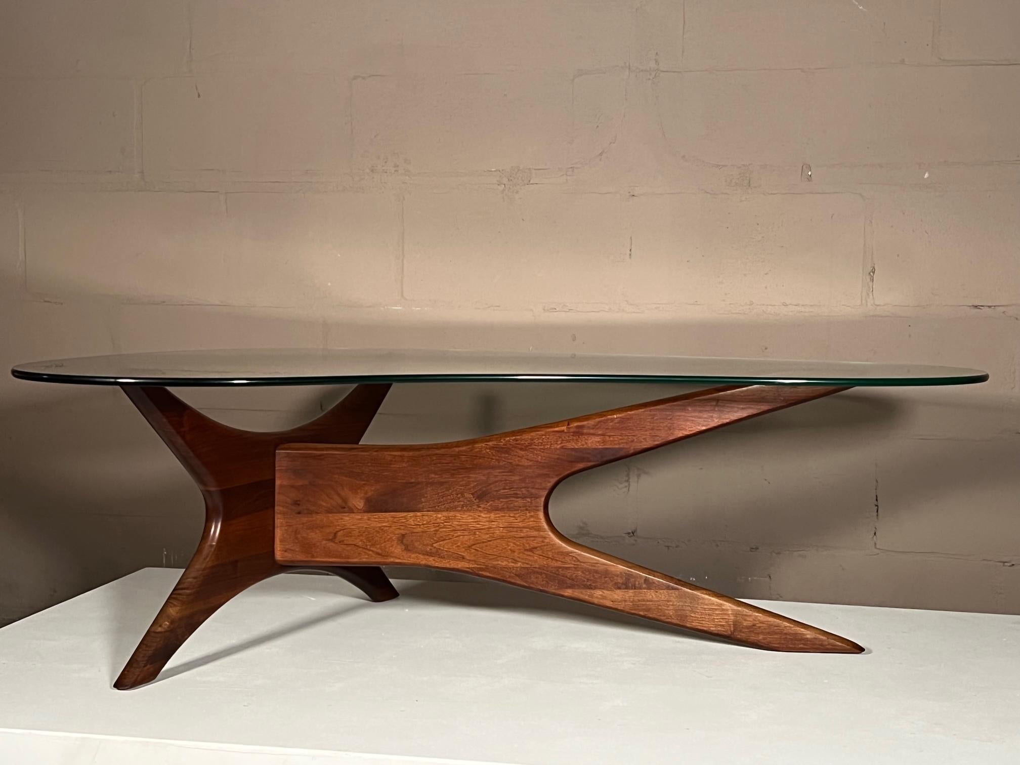 Mid-Century Modern Unusual Biomorphic Coffee Table by Adrian Pearsall