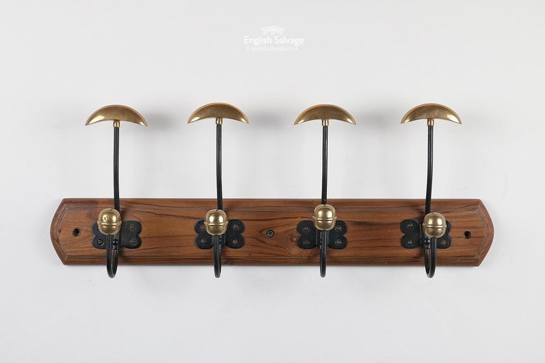 Unusual Bowler Hat and Coat Hook Hanger, 20th Century at 1stDibs