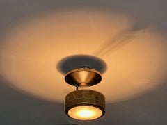 Unusual Brass Pendant By Globe Lighting ca' 1950's