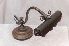 Unusual Bronze Desk/ Piano Lamp, circa 1910