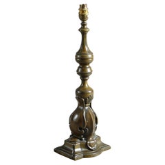 Unusual Bronze Table Lamp