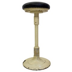 Unusual Cast Iron Dentist Stool
