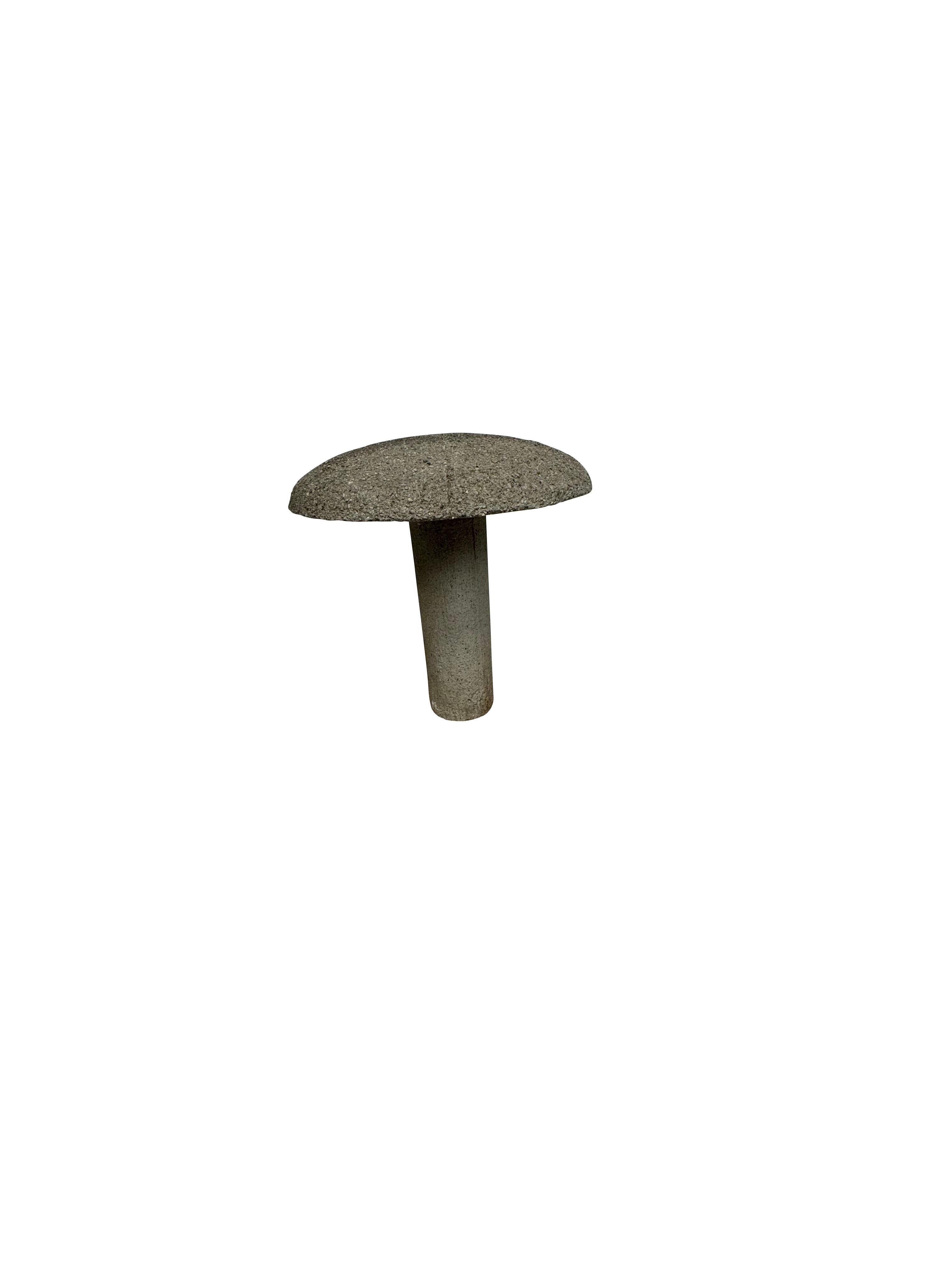 Unusual Cast Stone Garden Mushroom 5