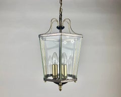 Unusual Ceiling Lantern/Chandelier by Massive, Belgium, Vintage