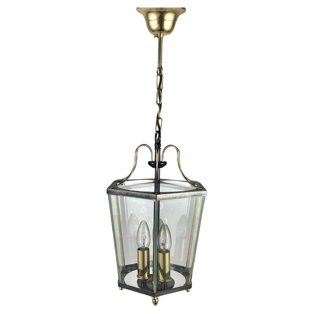 Unusual Ceiling Lantern/Chandelier by Massive, Belgium, Vintage For Sale