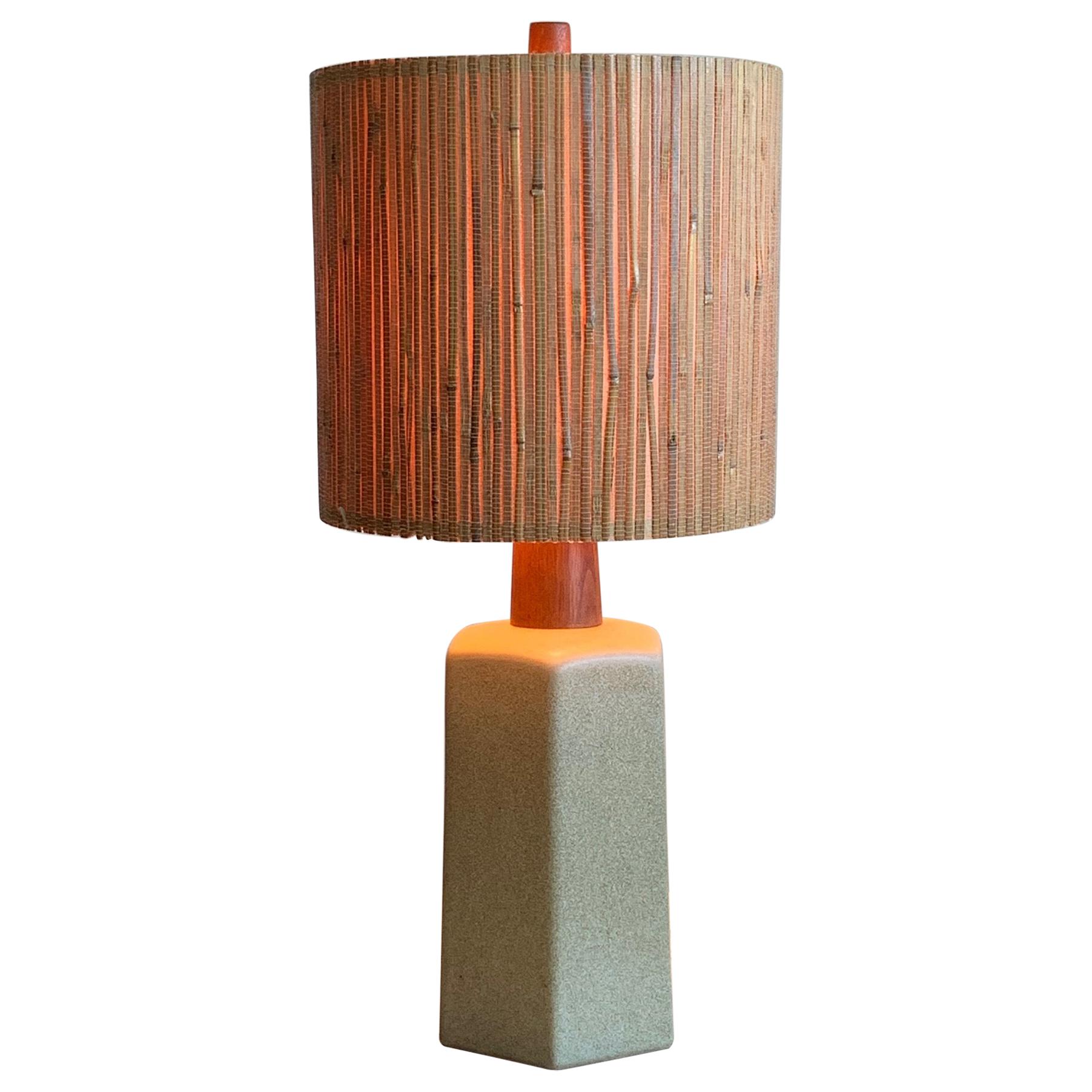 Unusual Ceramic Lamp by Martz
