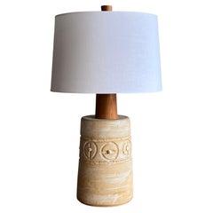 Unusual Ceramic Table Lamp by Jane and Gordon Martz for Marshall Studios