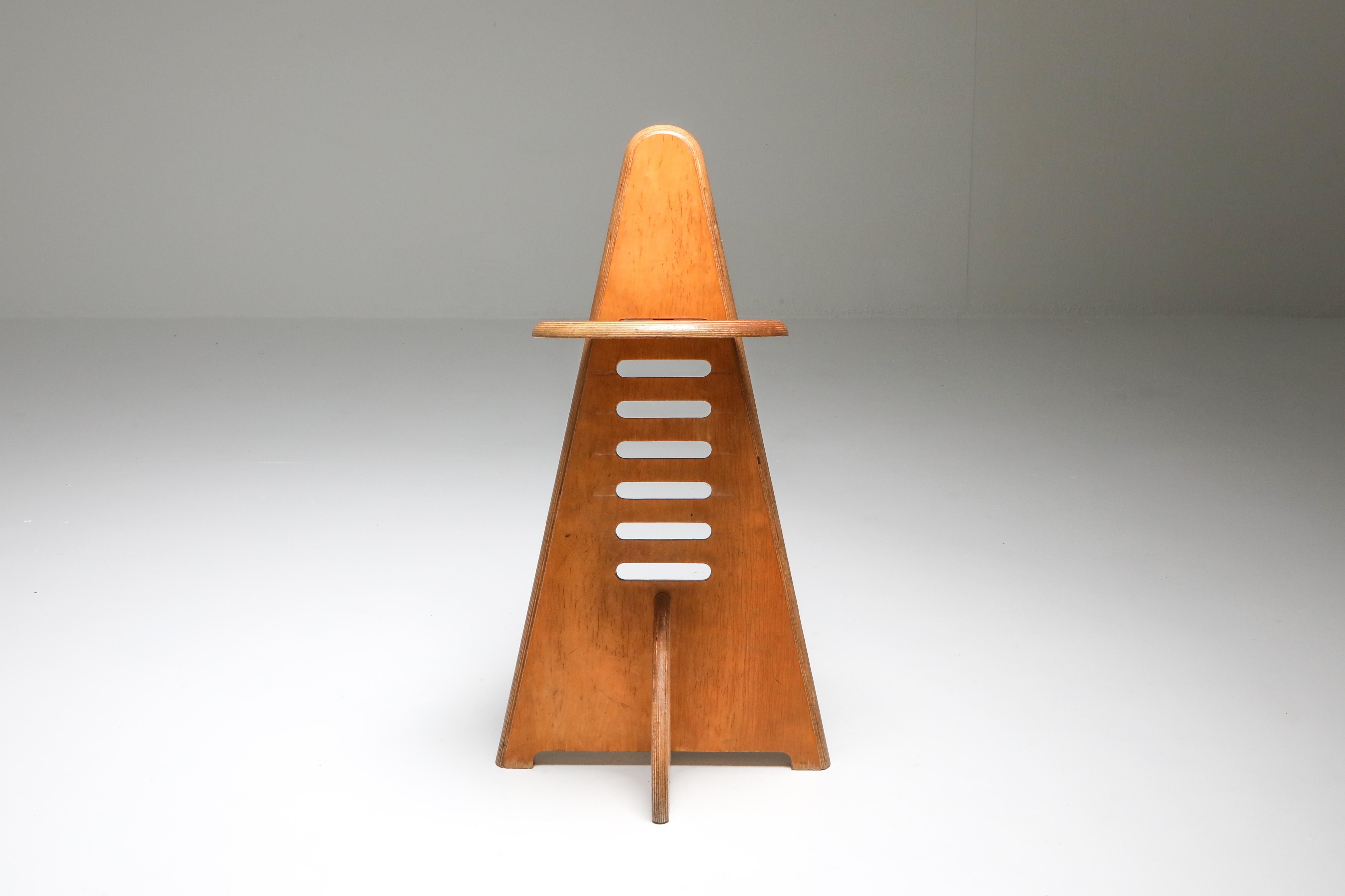 Postmoderne Chaise inhabituelle du designer néerlandais Gijs Boelaars pour Lundia