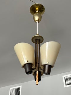 Unusual Chandelier by Lightolier