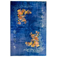 Unusual Chinese Art Deco Rug