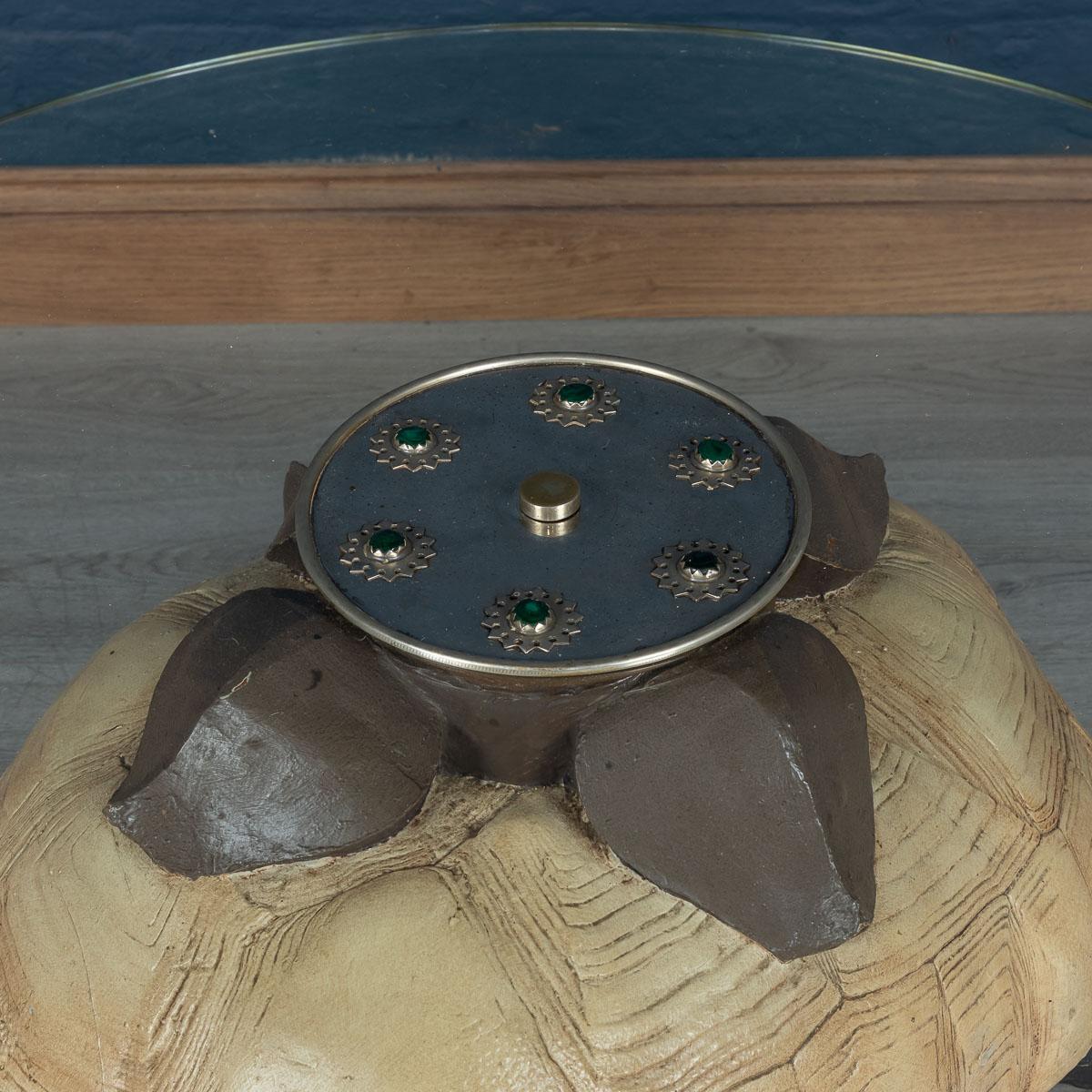 Unusual Coffee Table in the Form of a Turtle by Anthony Redmile, London In Good Condition For Sale In Royal Tunbridge Wells, Kent