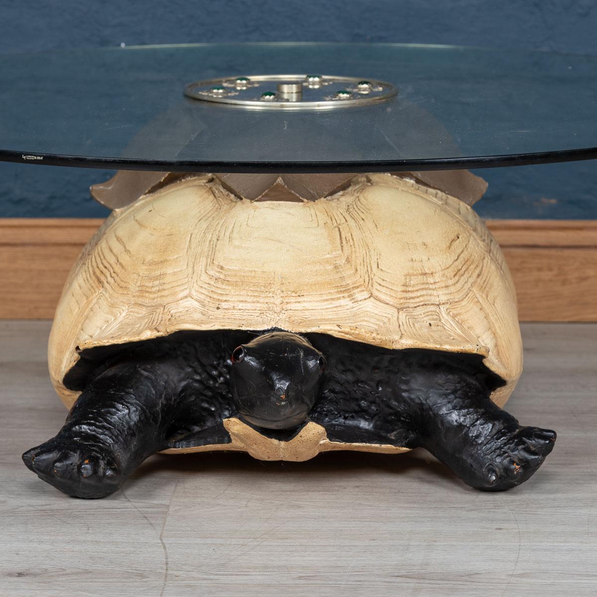20th Century Unusual Coffee Table in the Form of a Turtle by Anthony Redmile, London For Sale
