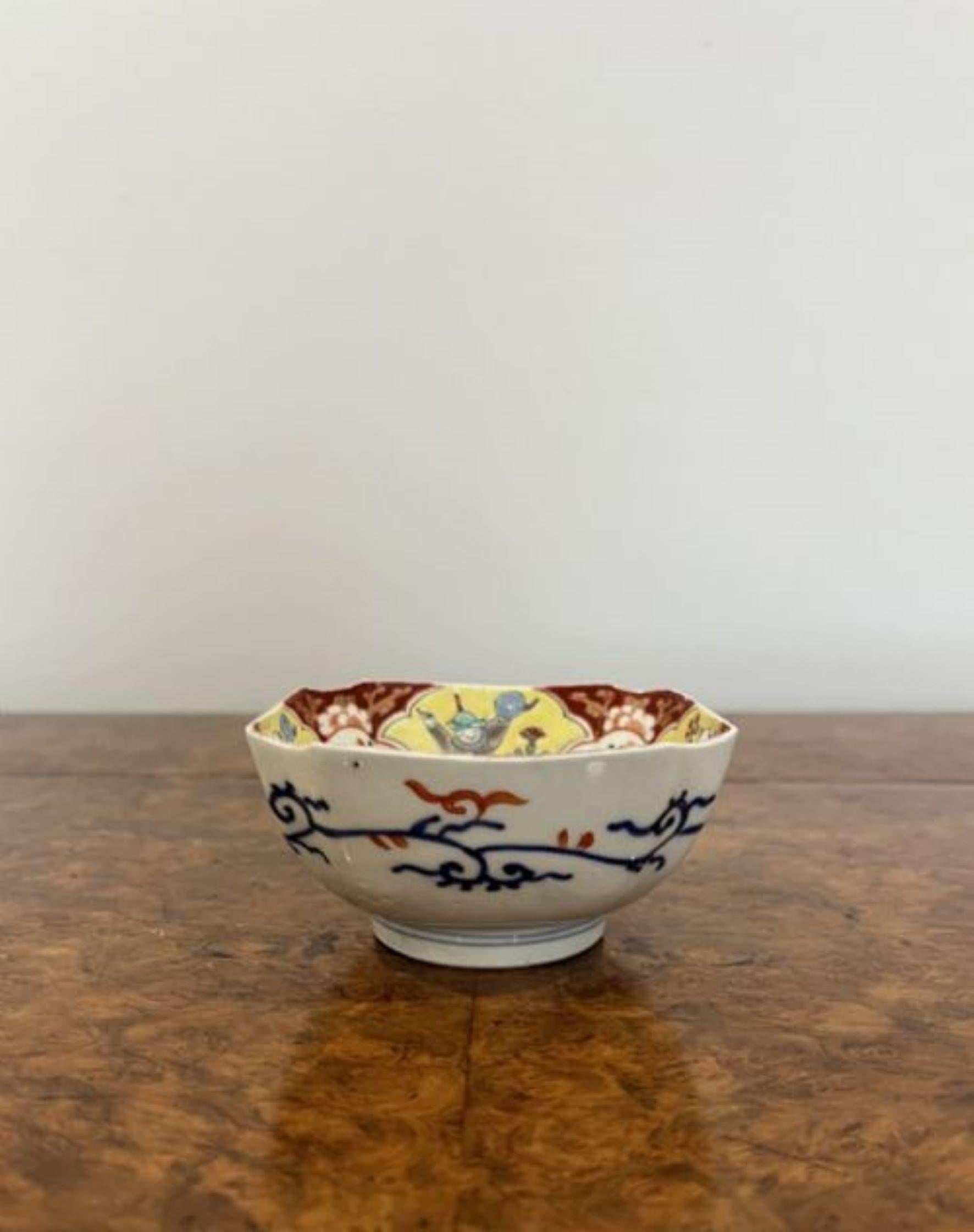 Unusual collection of four antique Japanese imari shaped dishes  For Sale 2