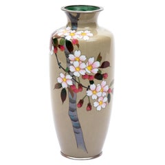 Unusual Color Cloisonne Vase