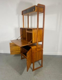 Unusual Danish Teak Etegere / Bar, Storage, Classic Scandinavian Design