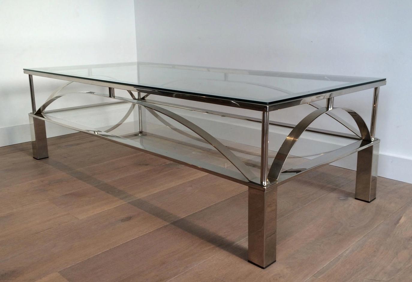 unusual silver coffee tables