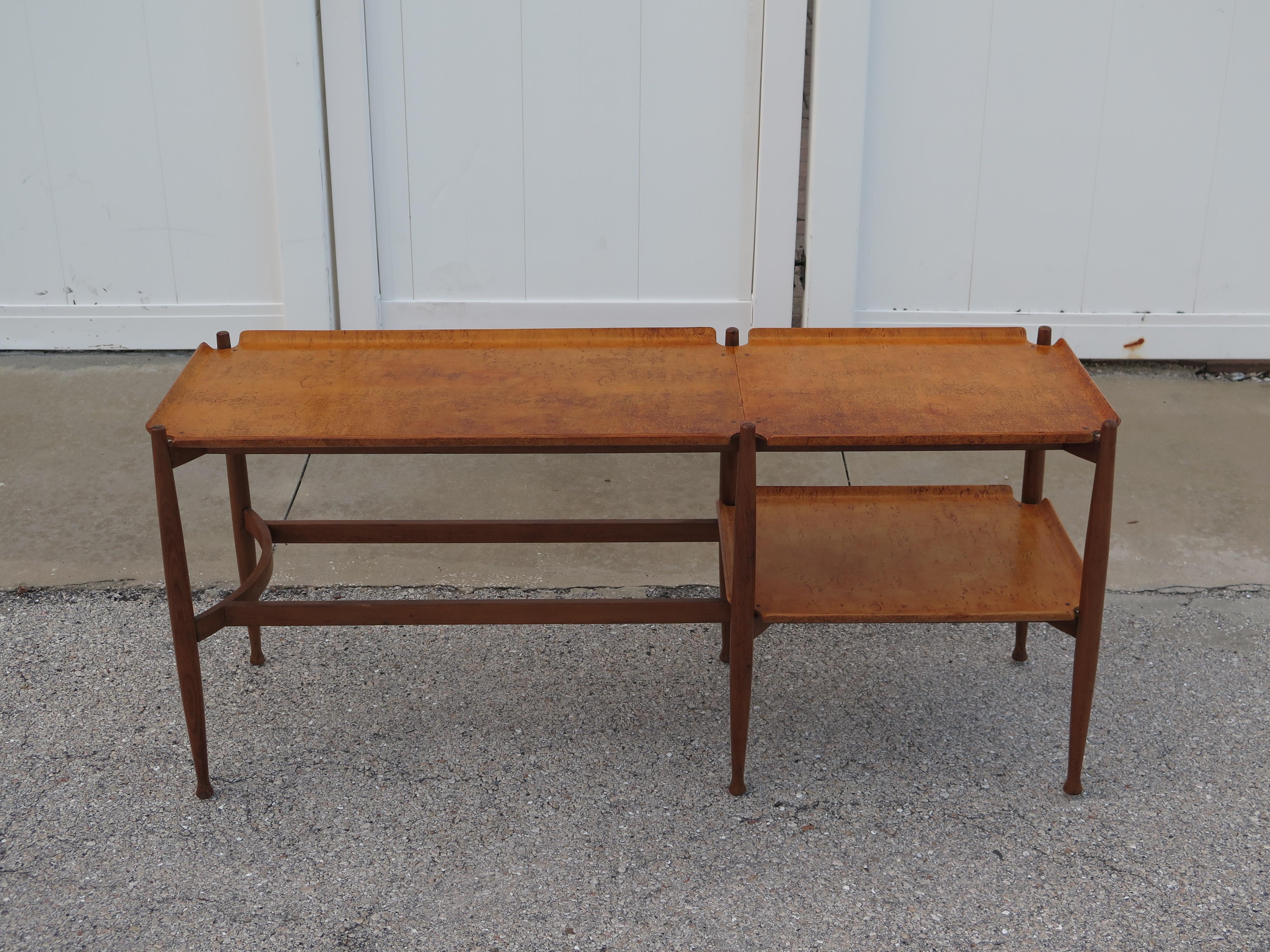 Mid-20th Century Unusual Dunbar Sofa Or Console Table For Sale