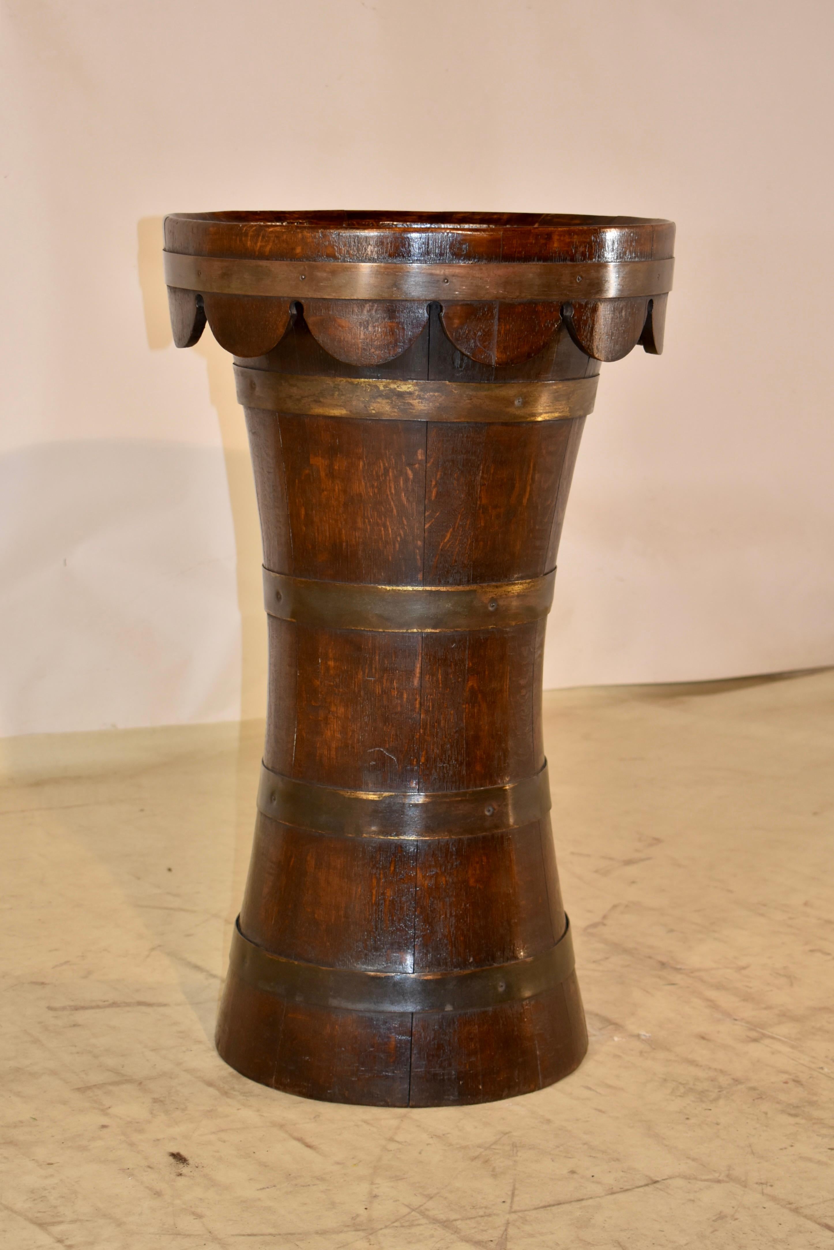 Brass Unusual Early 19th Century Welsh Pub Table