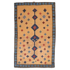 Unusual Early 20th Century Antique Persian Gabbeh  Rug