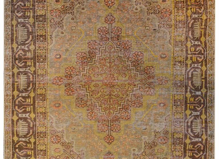 Unusual Early 20th Century Central Asian Khotan Rug For Sale at 1stDibs