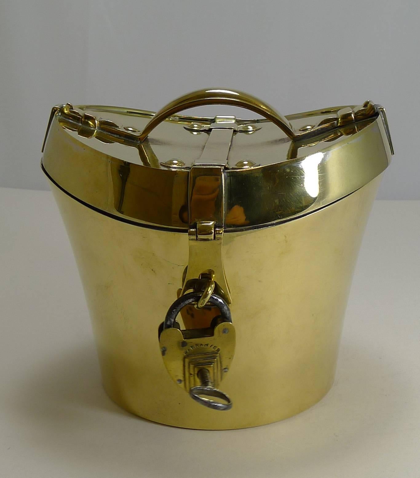 English Unusual Early 20th Century Novelty Biscuit Box, circa 1920, Hat Box For Sale