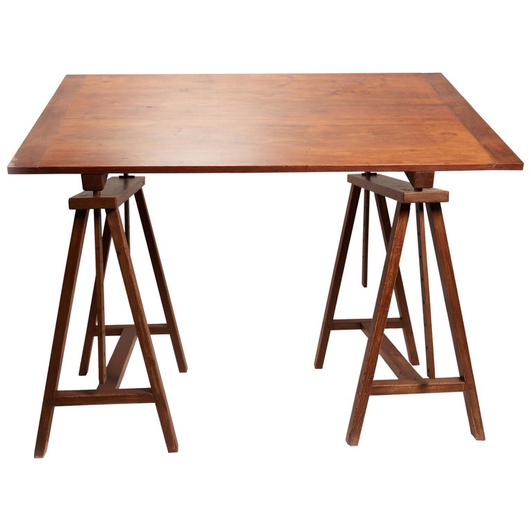 Adjustable Drafting Tables - 58 For Sale on 1stDibs  kuhlmann drafting  table, architects drawing table, architectural drafting table