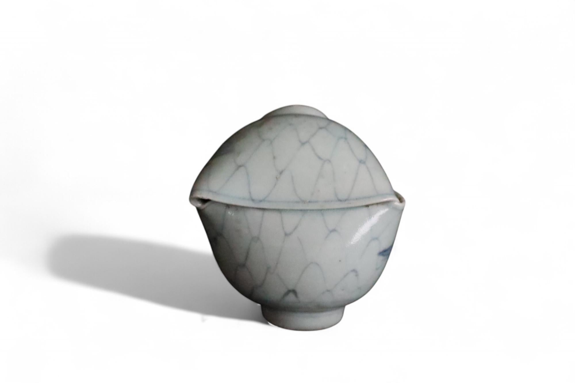 Ungewöhnliche Edo Periode Imari Kiln Fehlbrand Tasse im Angebot 7
